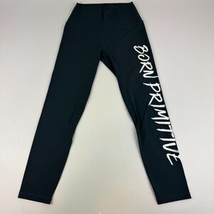 Born Primitive Womens Size M Capri Leggings 24in Inseam Slate Blue